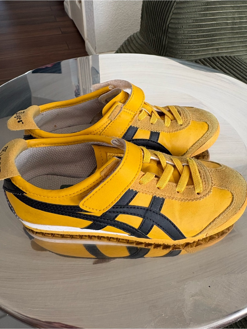 Onitsuka Tiger Mexico 66 Toddler Size 13 Yellow Kill Bill